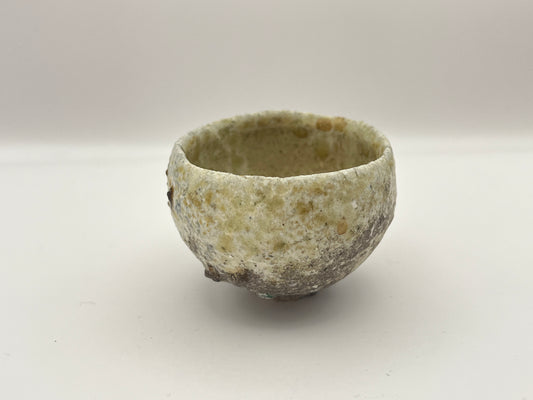 Beige Round Sake Cup / A