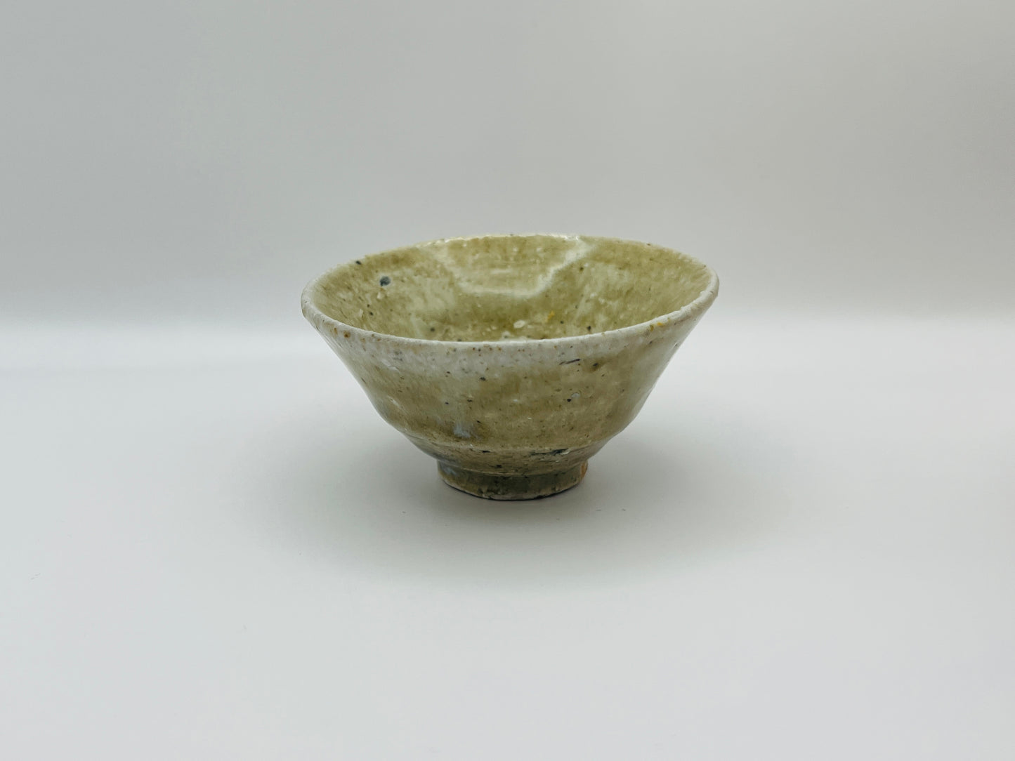 Beige Sake cup / A