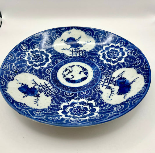 Antique Imari plate/古伊万里印版中皿