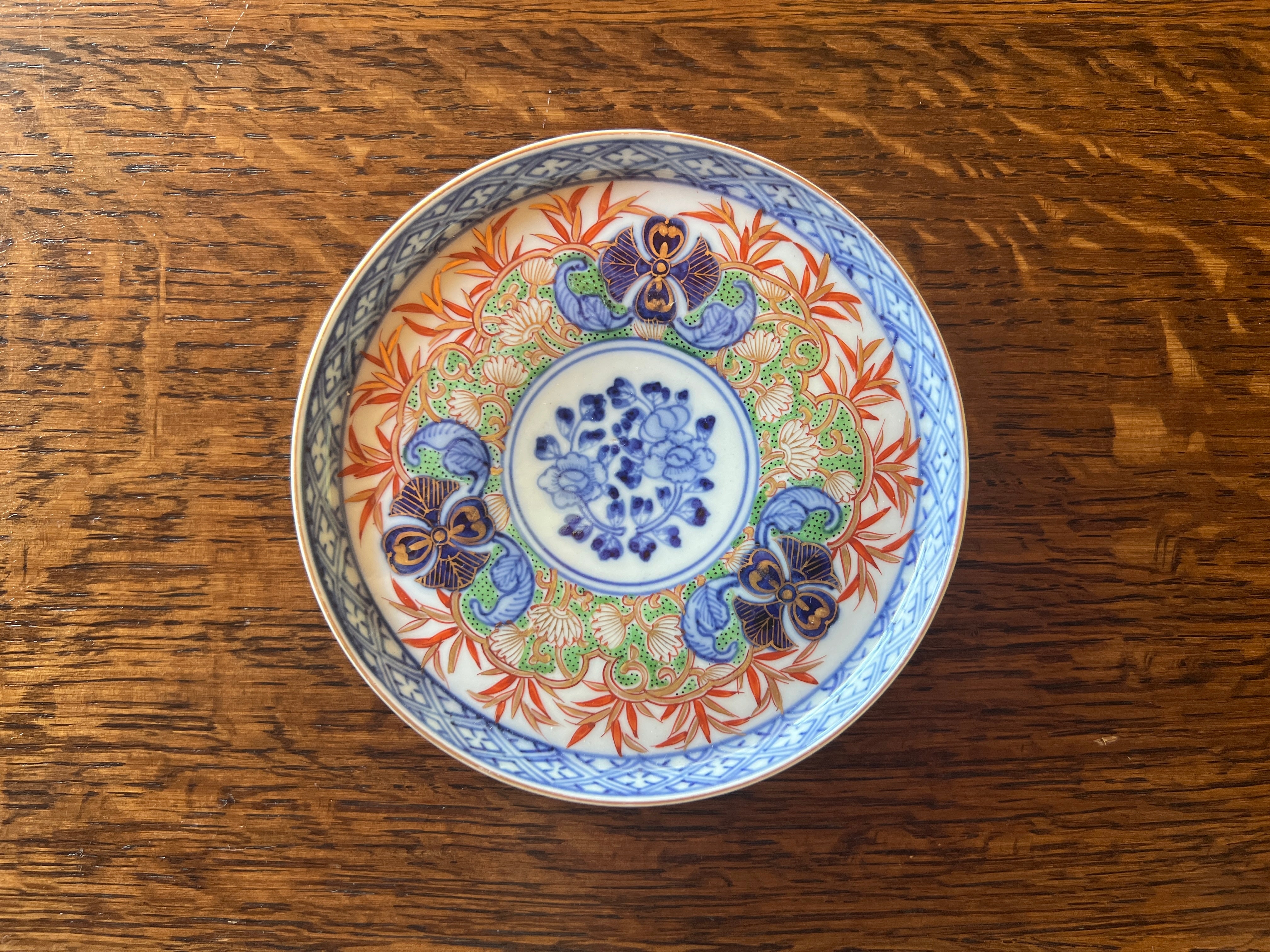 KOIMARI plate 12.5cm / 古伊万里金彩小皿 – sobakohk